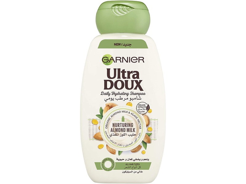 Garnier ultra doux almond milk hydrating shampoo 400ml