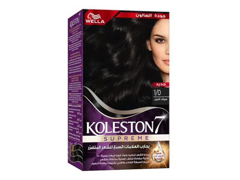 Koleston hair darkest night black kit 1/0