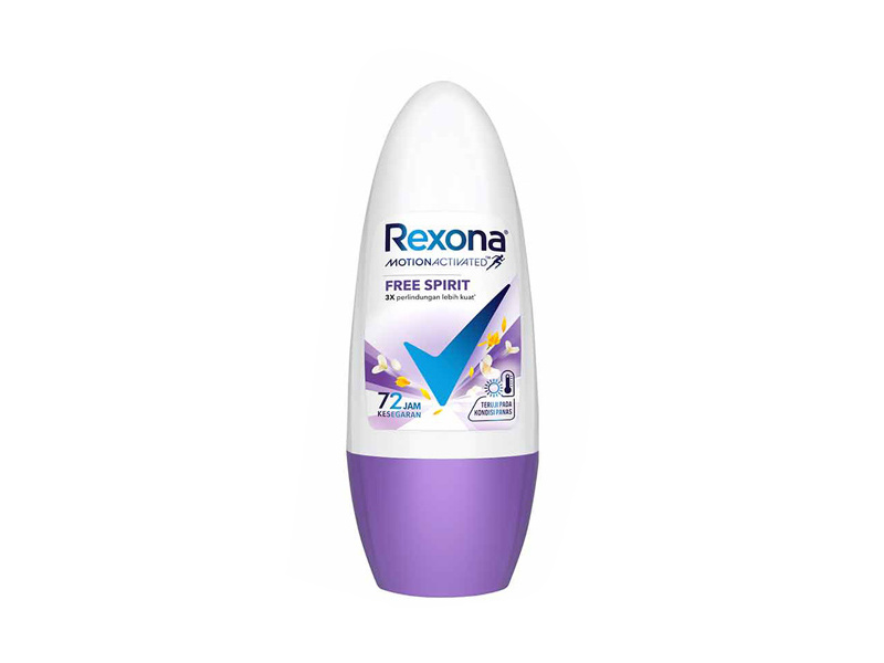 REXONA DEODORANT ROLL 50GM FREE SPIRIT