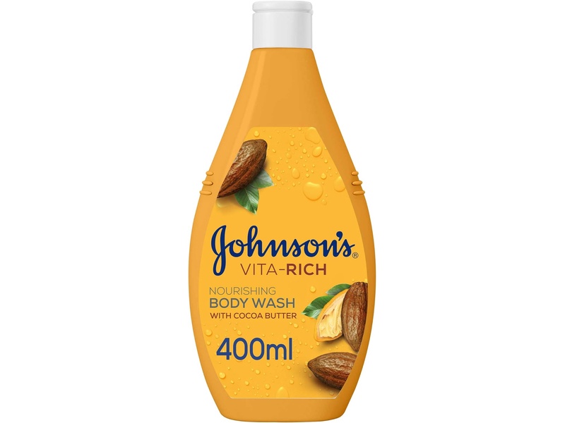 Johnsons vita rich body wash with cocoa butter 400ml