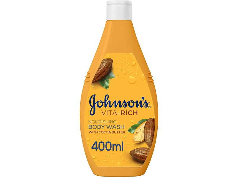 Johnsons vita rich body wash with cocoa butter 400ml