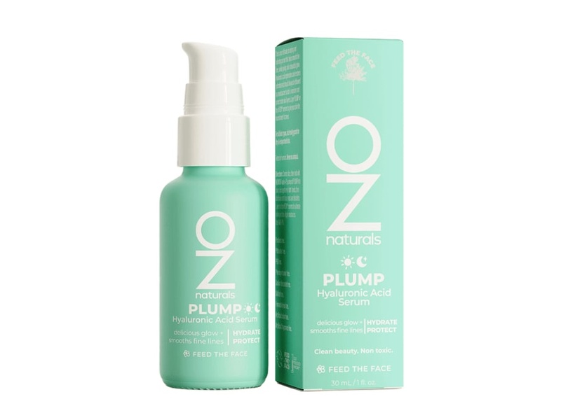 OZNATURALS PLUMP HYALURONIC ACID DACE SERUM 30ML