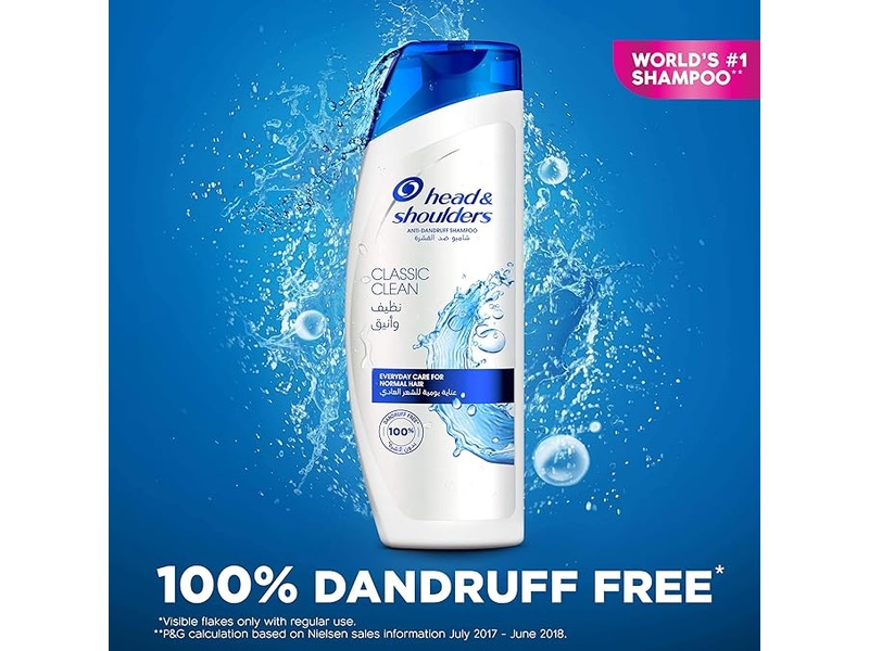 Head & shoulders classic clean shampoo 600ml