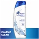 Head & shoulders classic clean shampoo 600ml