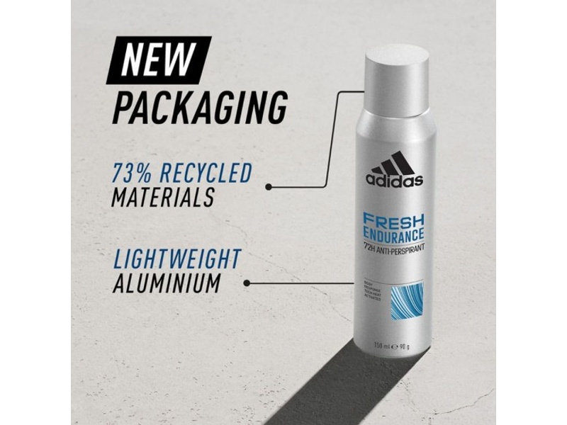 ADIDAS DEODORANT  SPRAY 150ML FRESH ENDURANCE