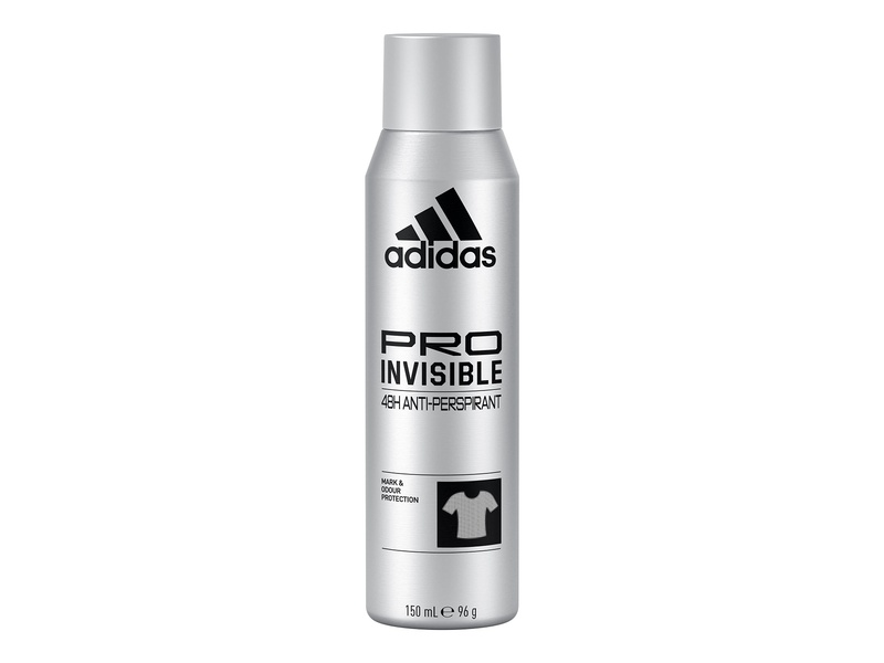 ADIDAS DEODORANT  SPRAY 150ML INVISIBLE NEW