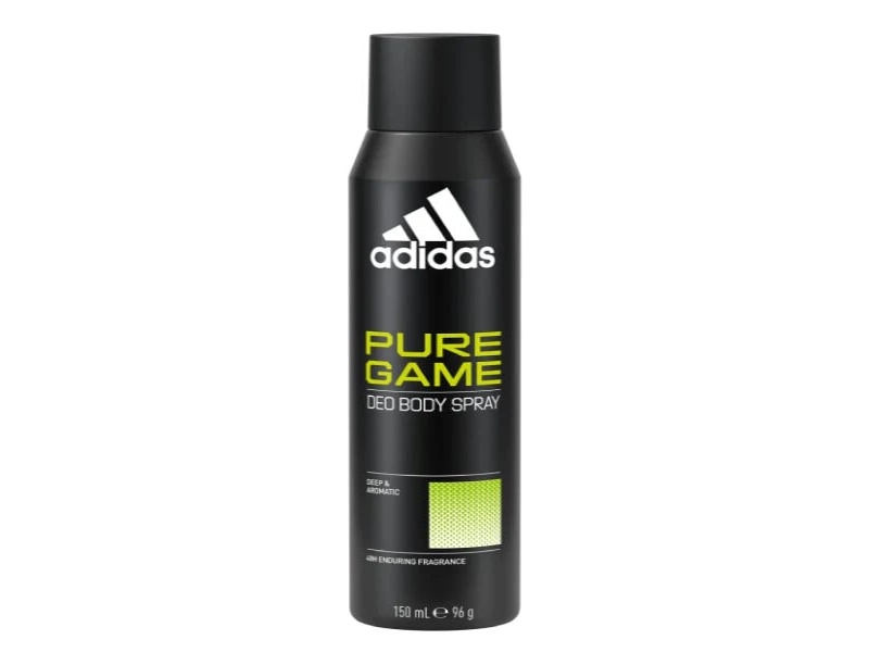 ADIDAS DEODORANT SPRAY 150ML PURE GAME