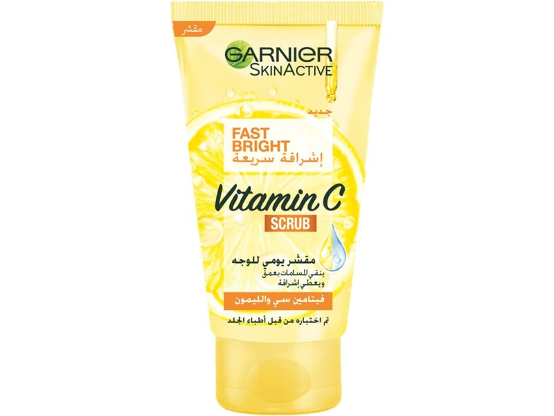 GARNIER FAST BRIGHT SCRUB VITAMIN C 150ML