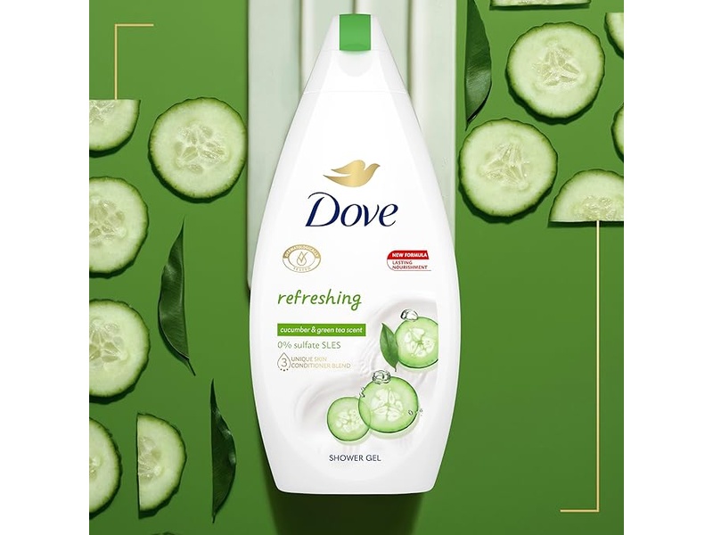 Dove shower gel 500 ml fresh touch