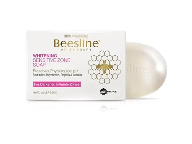 Beesline soap bar skin whitening 110 gm sensitive zone