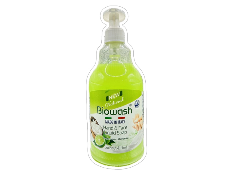 BIOWASH LIQUID SOAP COCONUT & LIME 750ML