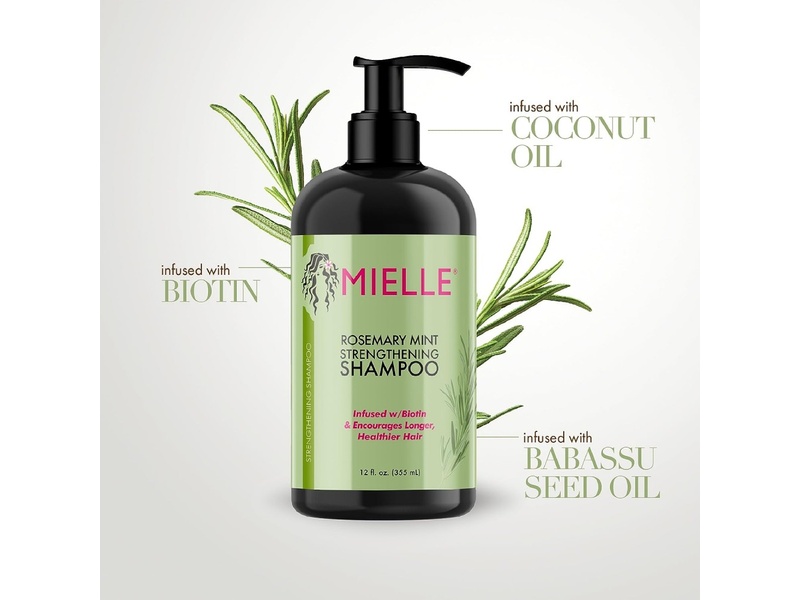 MIELLE ROSE MINT SHAMPOO 12 OZ