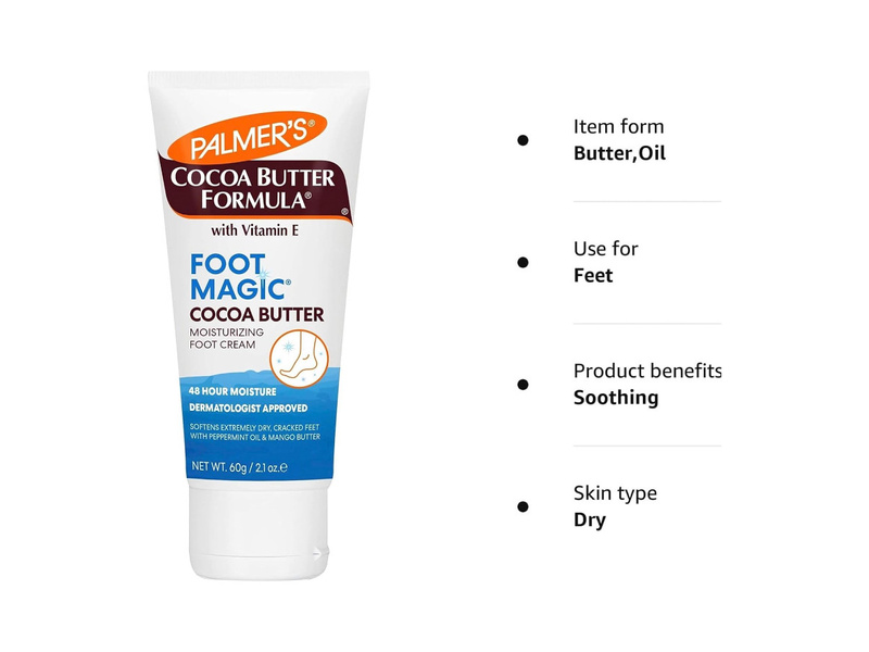 PALMERS COCOA BUTTER FOOT MAGIC CREAM 60GM