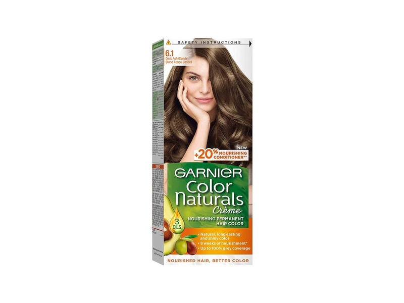 Garnier hair color color nature 6.1 dark ash blonde