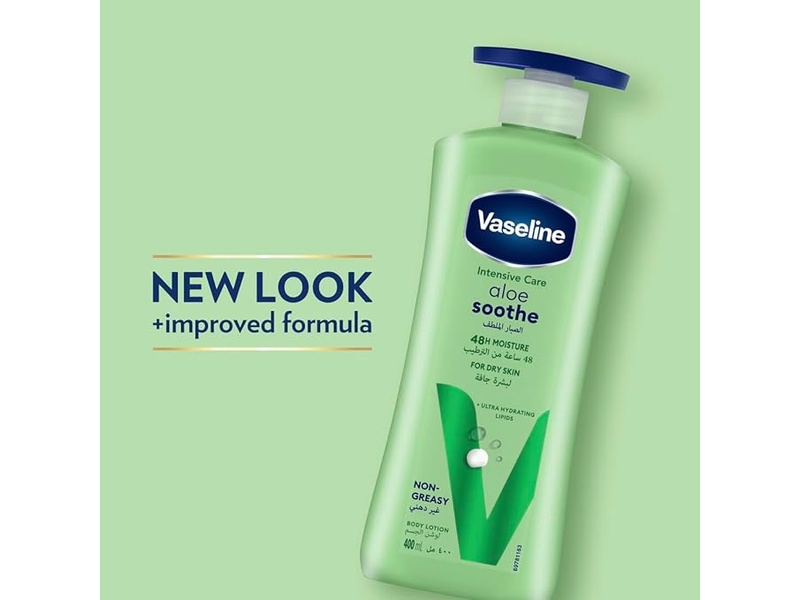 VASELINE INTENSIVE CARE BODY LOTION ALOE 725ML