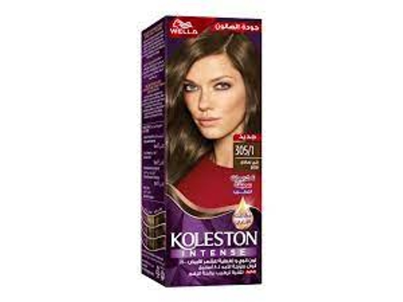 KOLESTON MAXI HAIR COLOR 50ML 305/1 LIGHT ASH BROWN