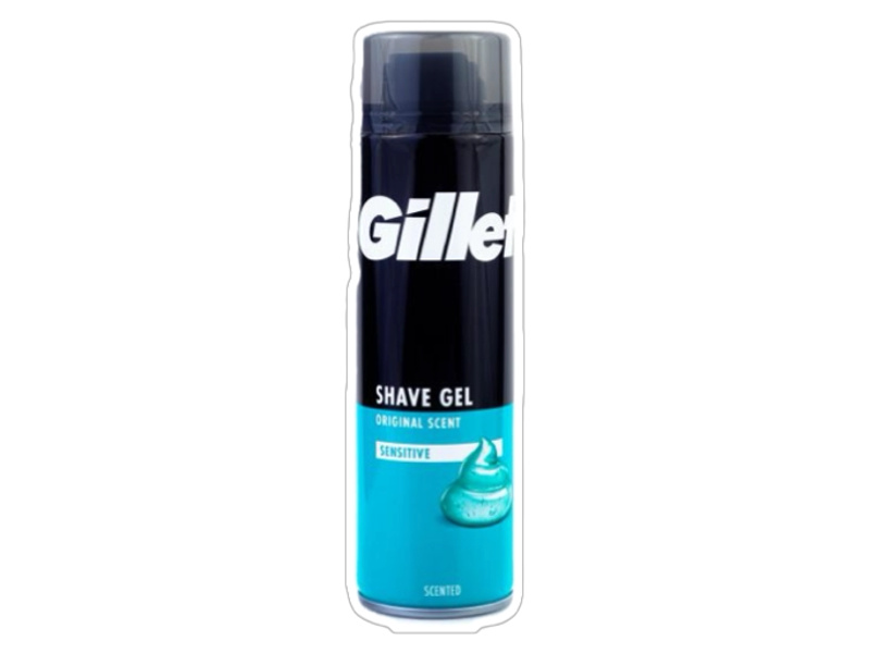 GILLETTE CLASSIC SENSITIVE SKIN SHAVING GEL 200ML^