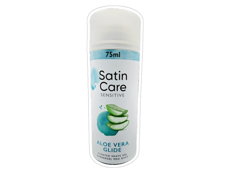 GILLETTE SATIN CARE SHAVE GEL SENSITIVE SKIN 75ML^