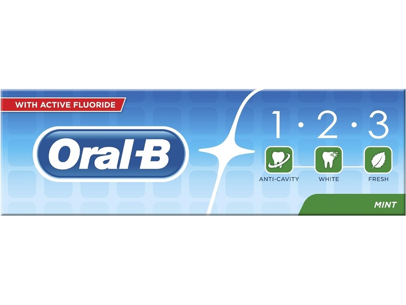 ORAL B TOOTHPASTE 100ML 123 EXTRA FRESH^