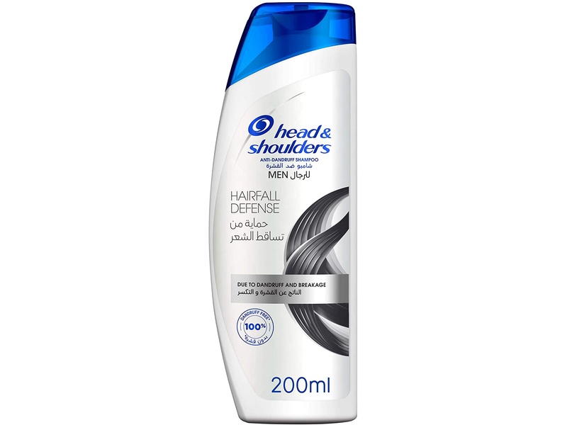 Head & shoulders shampoo men hairfall defense 190ml