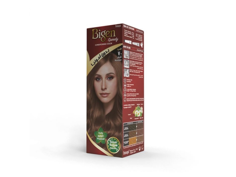 BIGEN SPEEDY AMMONIA HAIR COLOR NO 70 MEDIUM BLOND (8128)