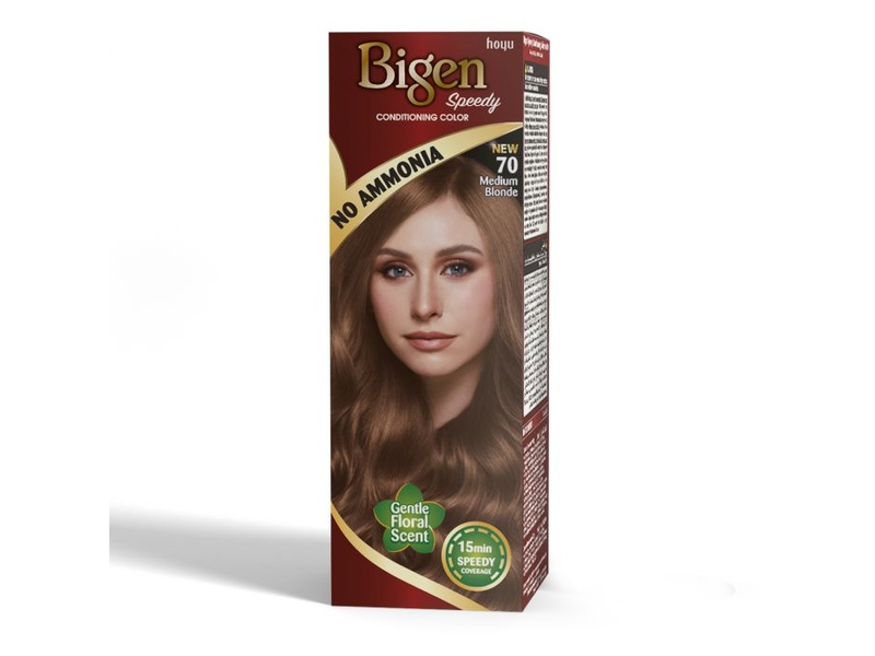 BIGEN SPEEDY AMMONIA HAIR COLOR NO 70 MEDIUM BLOND (8128)