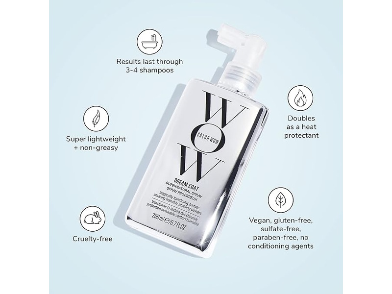 Color Wow Dream Coat Supernatural Spray Anti-Frizz Treatment 200ml Color Wow Dream Coat Supernatural Spray Anti-Frizz Treatment 200ml