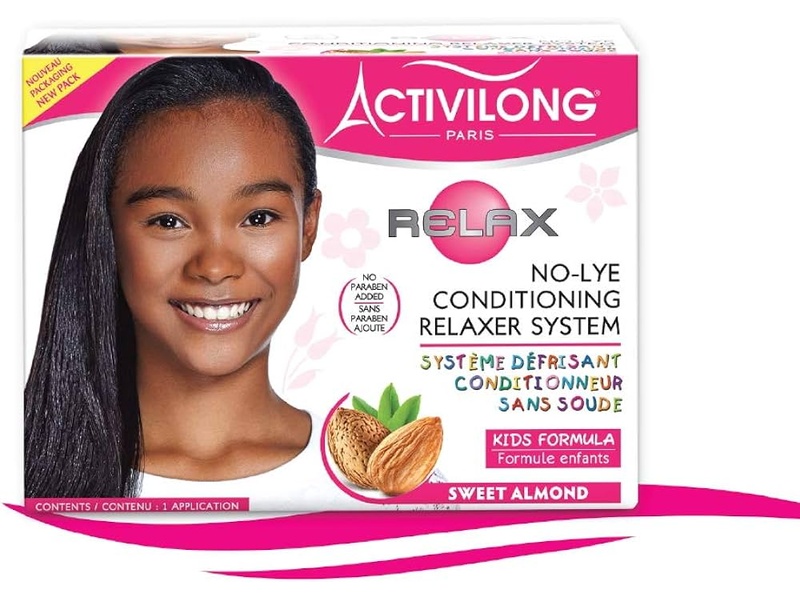 Activilong no-lye conditioning relaxer almond for kids