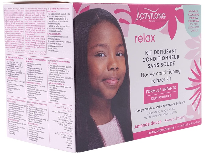 Activilong no-lye conditioning relaxer almond for kids