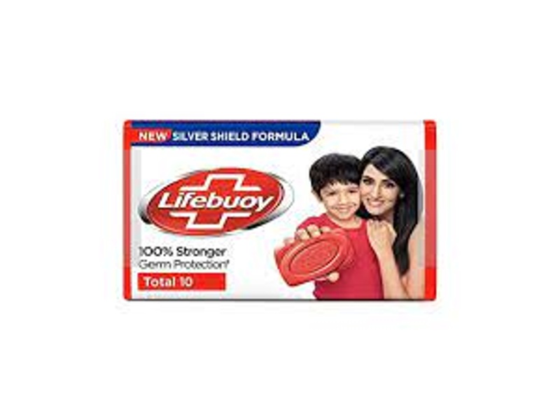 LIFEBUOY SOAP, TOTAL 10 GERM PROTECTION, 125GM