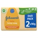 JOHNSONS BABY HONEY SOAP 2*90G