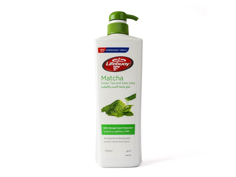 LIFEBUOY SHOWER GEL MATCHA GREEN TEA&ALOE VERA 700ML