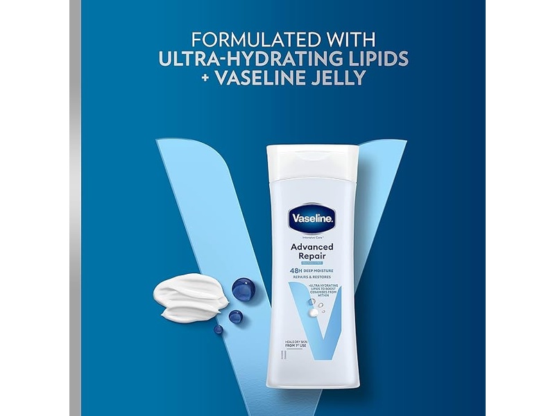 VASELINE LOTION 200ML ADVANCE REPAIR