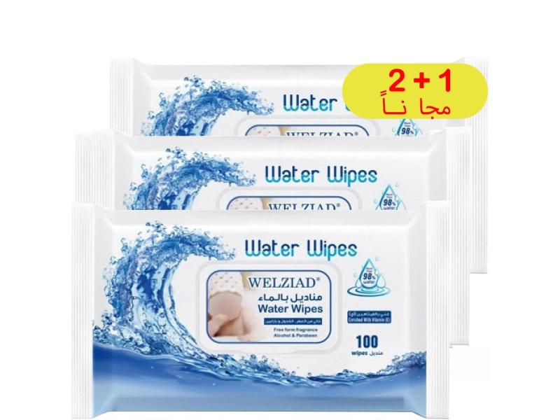 WELZIAD WATER WIPES 100*3