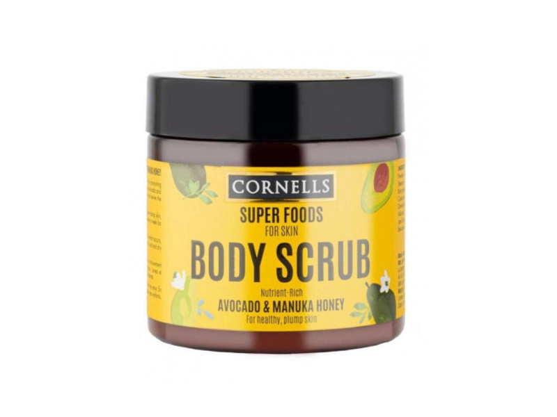 CORNELLS SUPER FOODS FACE SCRUB AVOCADO & MANUKA HONEY 330ML