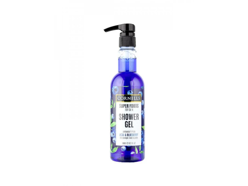 CORNELLS SUPER FOODS SHOWER GEL ACAI & BLUEBERRY 500ML