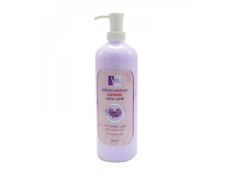 SPA SYSTEM MOISTURIZING LOTION LAVENDER 1000ML