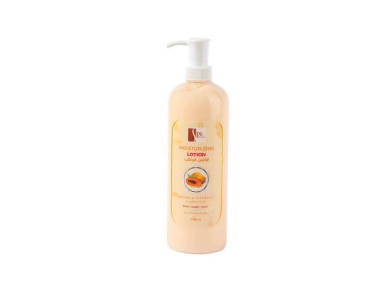 SPA SYSTEM MOISTURIZING LOTION PAPAYA & VITAMIN E 1000ML