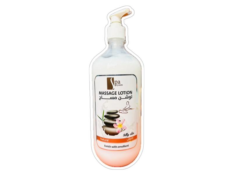 SPA SYSTEM MASSAGE LOTION NATURAL 1000ML