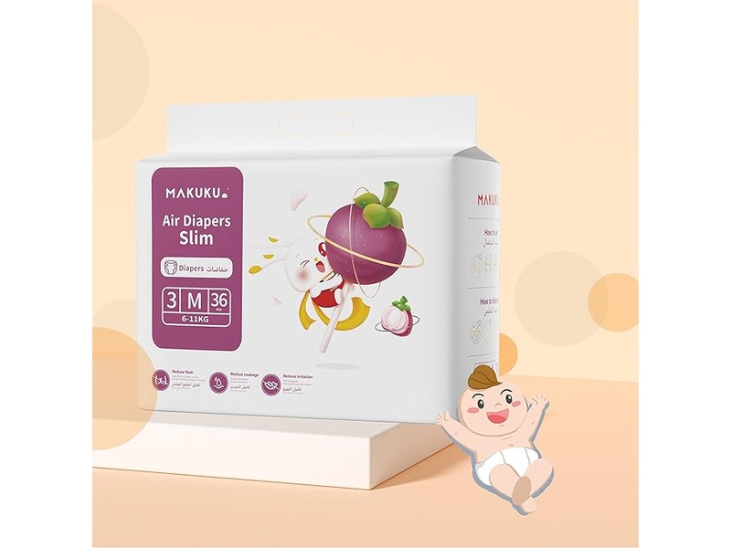 MAKUKU DIAPERS DAILY CARE TAPE NO.3(8*36)