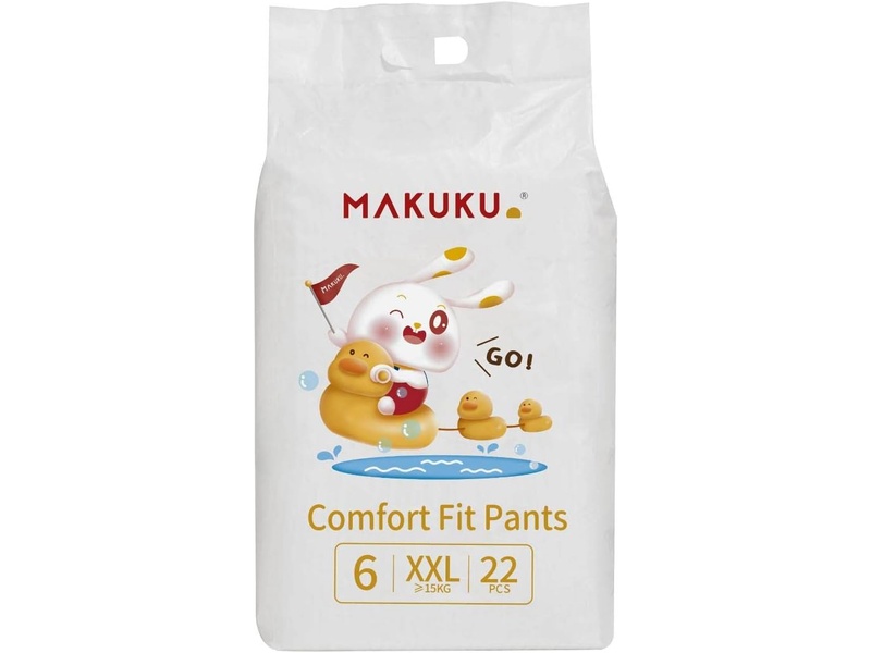 MAKUKU DIAPERS DAILY CARE PANT NO.6 (8*22)