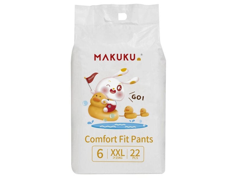 MAKUKU DIAPERS DAILY CARE PANT NO.6 (8*22)