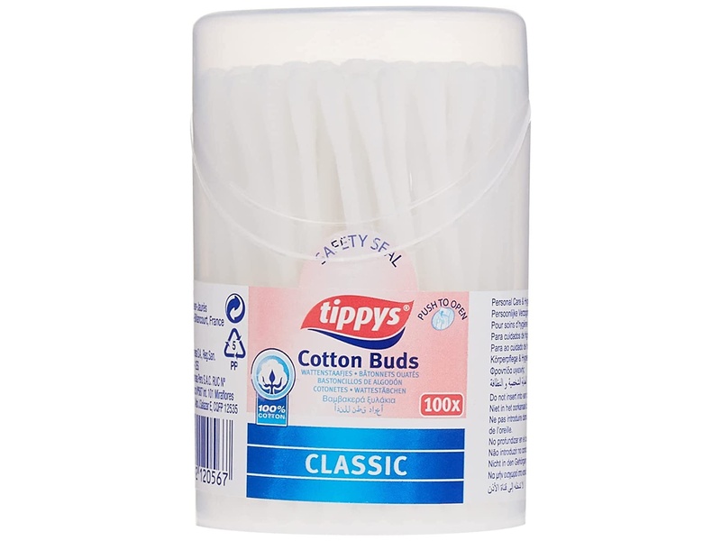 TIPPYS COTTON BUDS CLASSIC 1X100