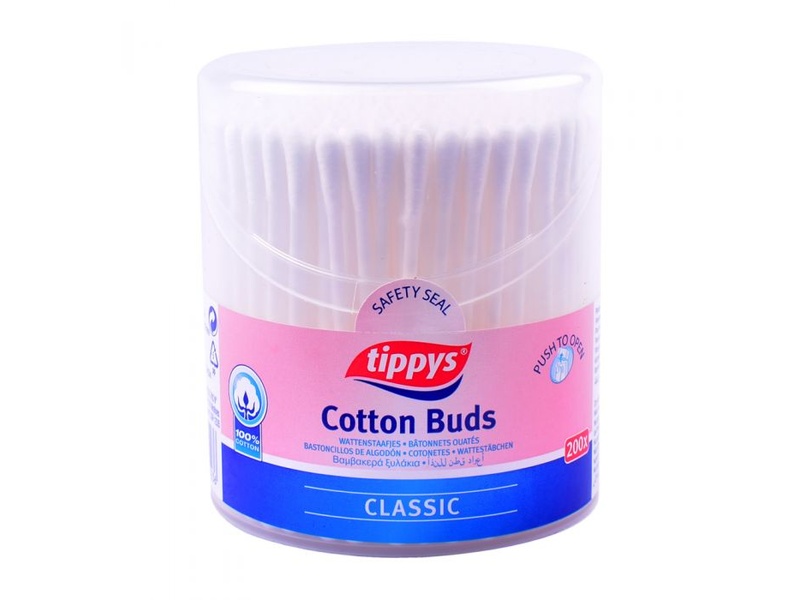 TIPPYS COTTON BUDS ROSE CLASSIC 1X200