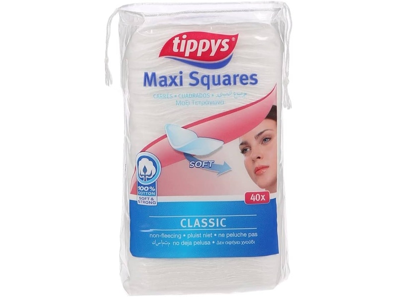 TIPPYS MAXI SQUARES PADS CLASSIC 1X40