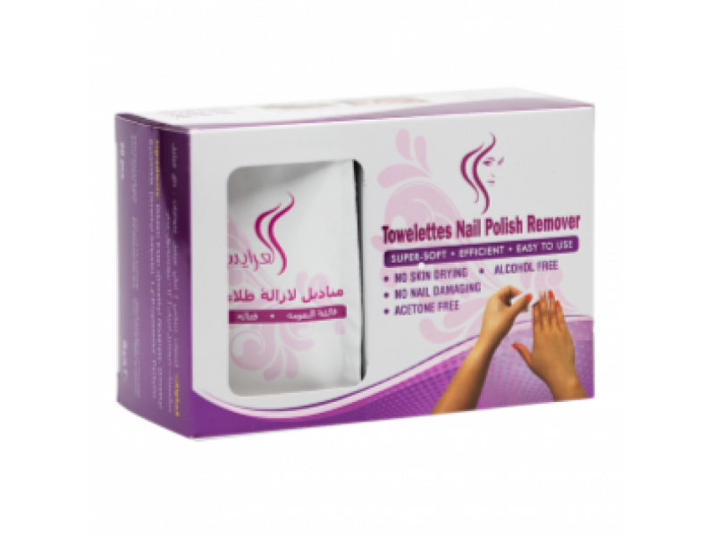 Alarays nail polish remover wipes big