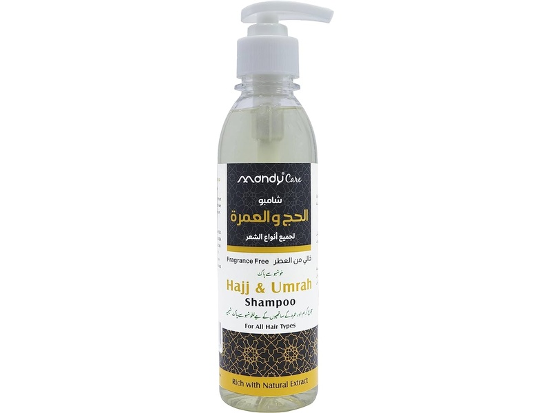 MANDY CARE HAIR SHAMPOO UMRAH &HAJ 250ML