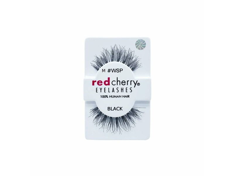 RED CHERRY EYELASHES BLACK M WSP