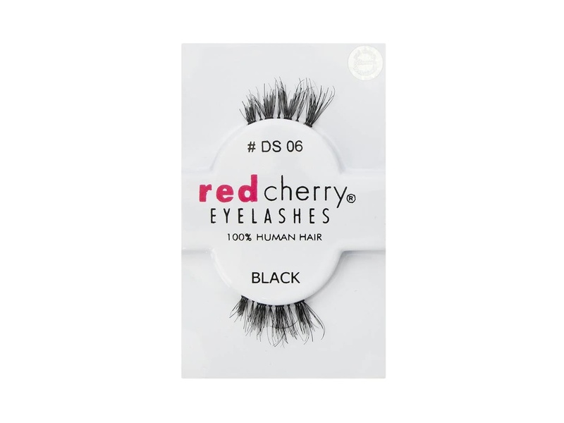 RED CHERRY EYELASHES 100% BLCK DS06