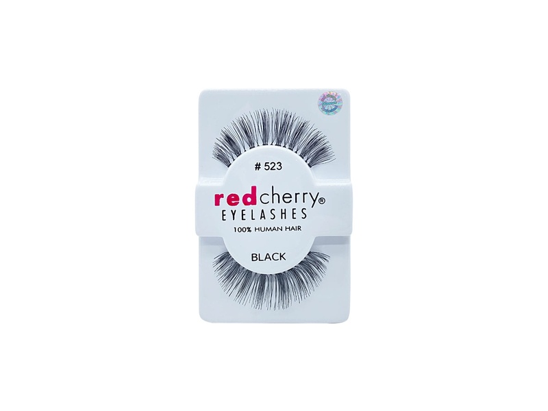 RED CHERRY EYELASHES  BLCK 523